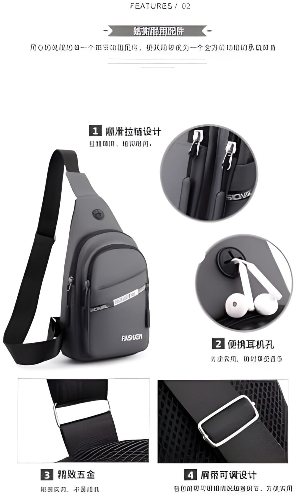 Imported Printed Gents Crossbody Bag – Limited Stock | Wonder Mart