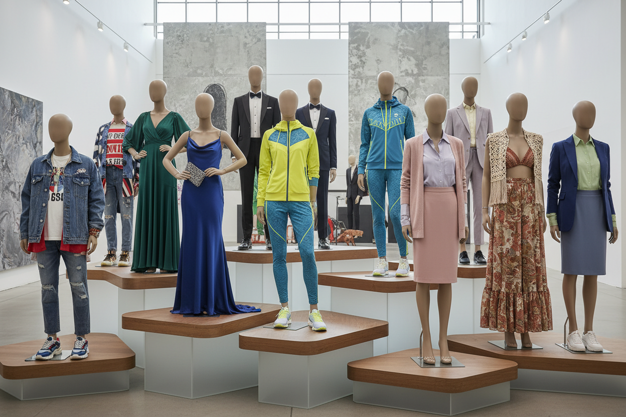 Men and women traditional and western fashion clothing Pakistan