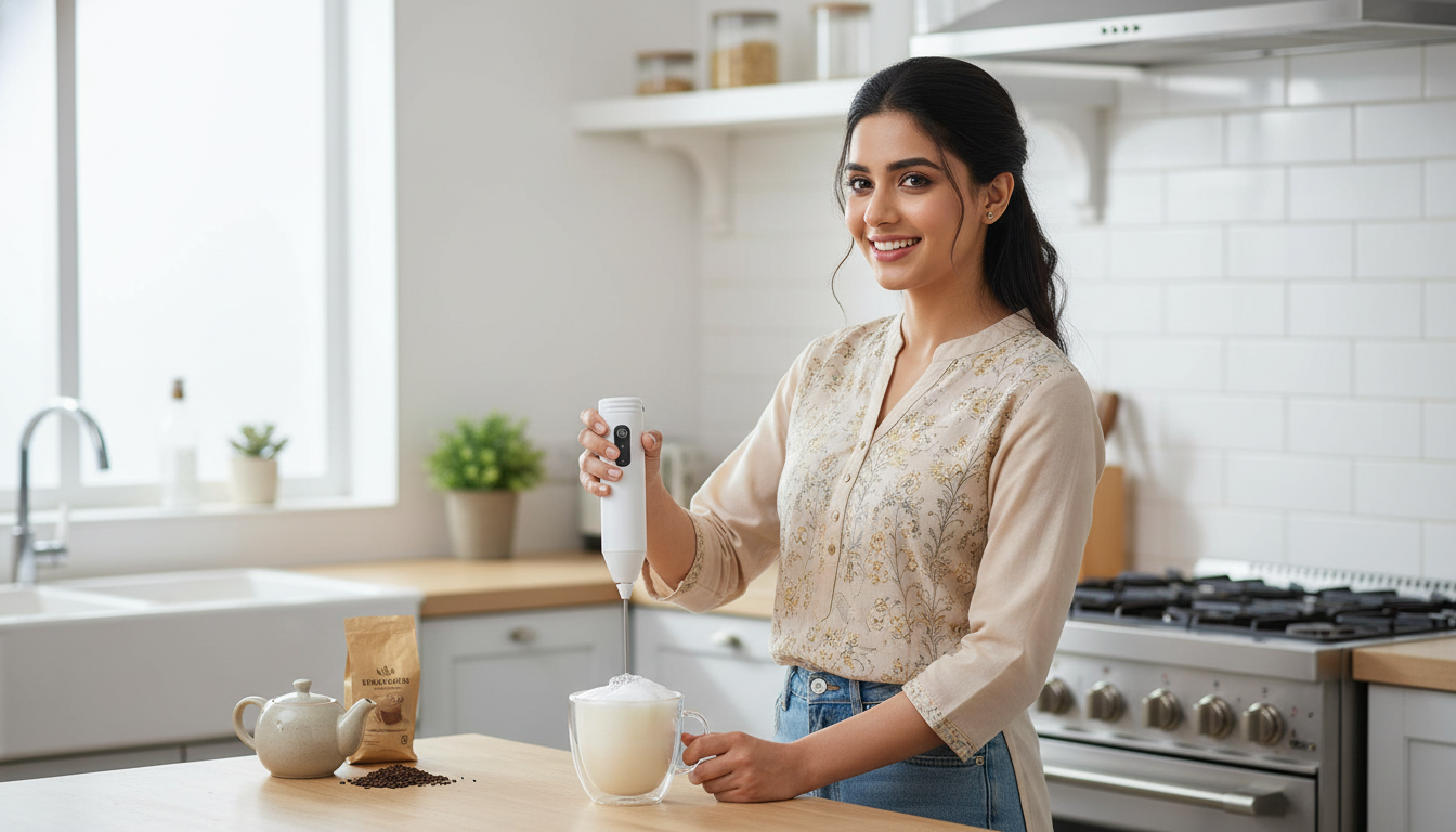 Multifunctional Electric Coffee & Egg Beater | Milk Frother Handheld Whisk – Model F-6605