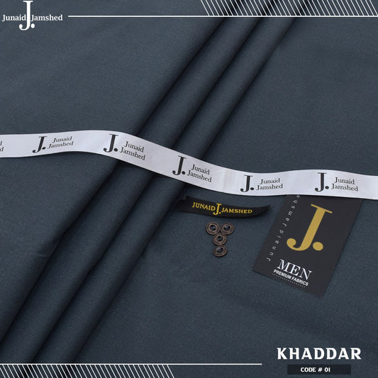 J. Junaid Jamshed Winter Khaddar Unstitched Suit – 4.5 Meter | Original Fabric