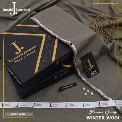 J. Junaid Jamshed Winter Wool Unstitched Suit – 4 Meter Premium Fabric