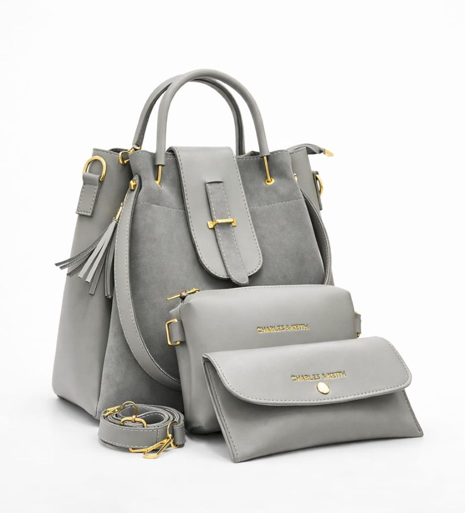 Ladies Handbag Online Pakistan - Zoya Royale 3-Piece Luxury Handbag Set