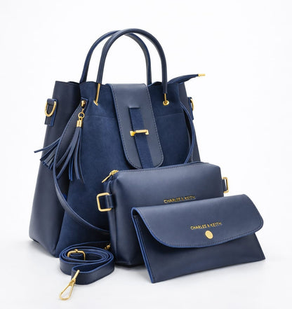 Ladies Handbag Online Pakistan - Zoya Royale 3-Piece Luxury Handbag Set