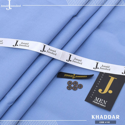 J. Junaid Jamshed Winter Khaddar Unstitched Suit – 4.5 Meter | Original Fabric