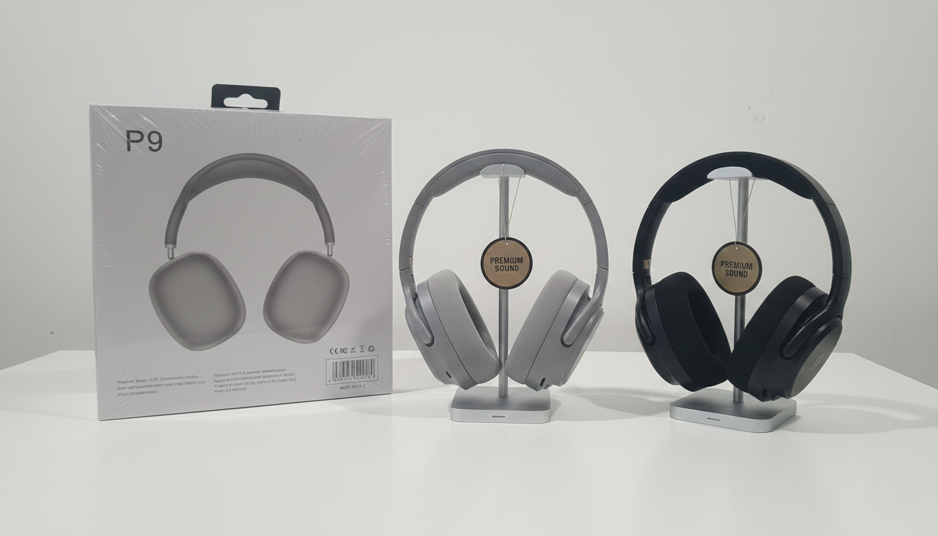 P9 Wireless Over-Ear Headphones - Premium Sound & Comfort | 2026 Edition