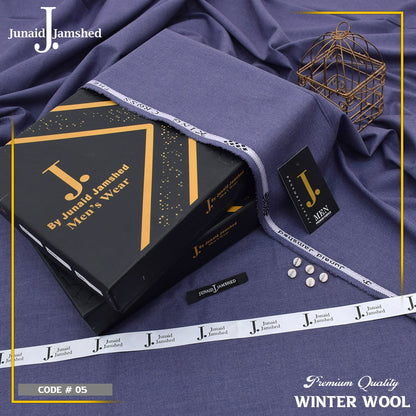 J. Junaid Jamshed Winter Wool Unstitched Suit – 4 Meter Premium Fabric