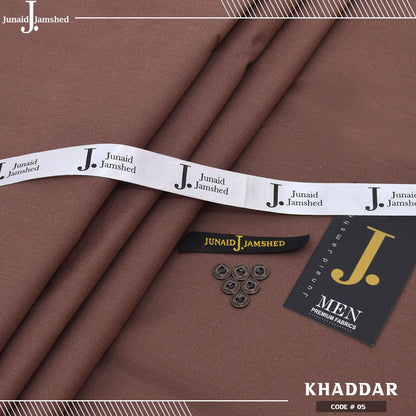 J. Junaid Jamshed Winter Khaddar Unstitched Suit – 4.5 Meter | Original Fabric