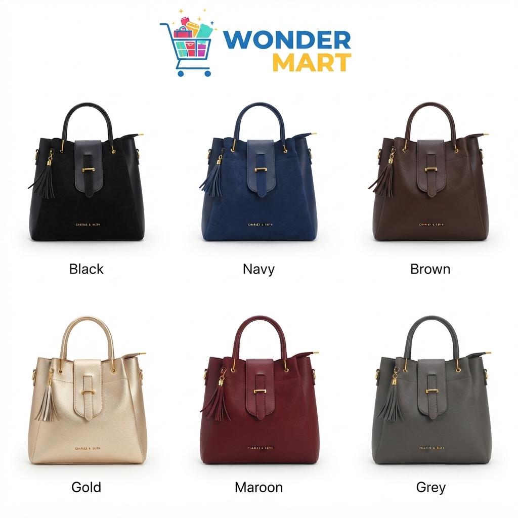 Ladies Handbag Online Pakistan - Zoya Royale 3-Piece Luxury Handbag Set
