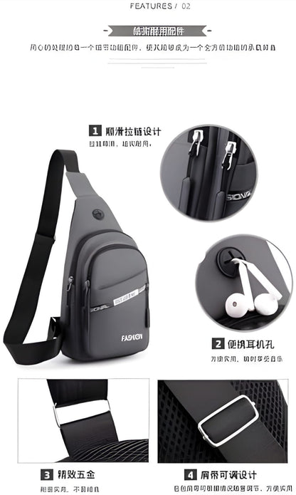 Imported Printed Gents Crossbody Bag – Limited Stock | Wonder Mart