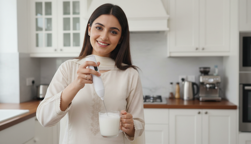 Multifunctional Electric Coffee & Egg Beater | Milk Frother Handheld Whisk – Model F-6605