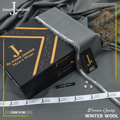 J. Junaid Jamshed Winter Wool Unstitched Suit – 4 Meter Premium Fabric