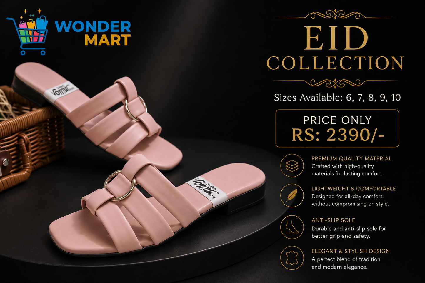 Eid collection women sandals Pakistan