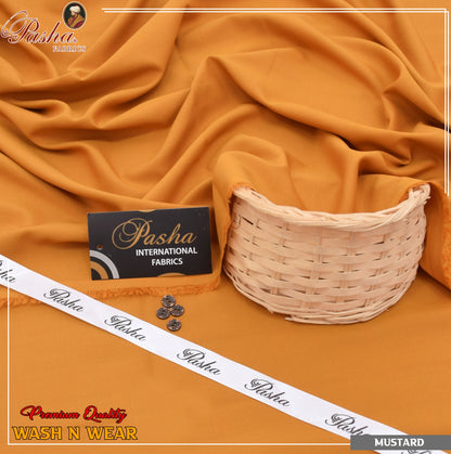PASHA Wash & Wear Summer Collection 2026 – Premium Fabric Men Unstitched Suit