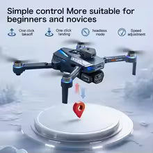 GT8 Professional 4K HD Brushless Drone with Obstacle Avoidance | Dual Lens WIFI Quadcopter with 4.3" LCD Screen Remote | EIS Image Stabilization & Optical Flow Positioning | 25-Min Long Flight Time