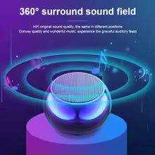 M3 Flash Portable Bluetooth Speaker – Mini Gunmetal Subwoofer, TF Card, Bass Amplifier
