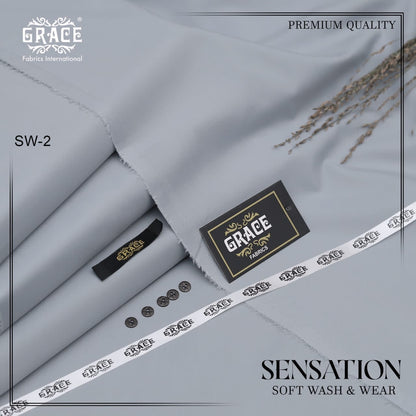 GRACE Tropical Eid Ul Fitr Special – Premium Microfiber PV Fabric Unstitched Suit 4 Meter