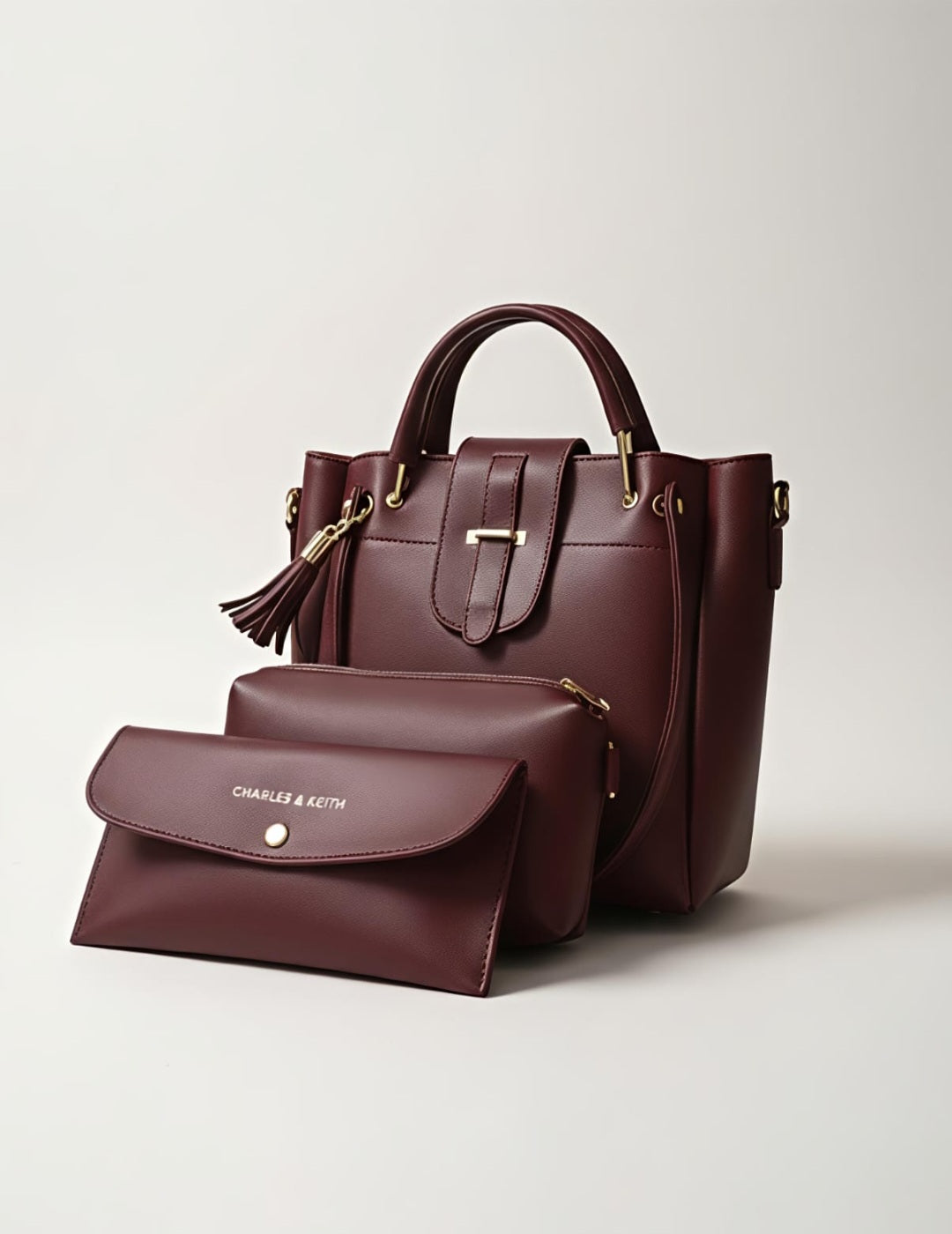 Women’s Vegan Leather Handbag with Shoulder Strap – Spacious Work to Evening Bag