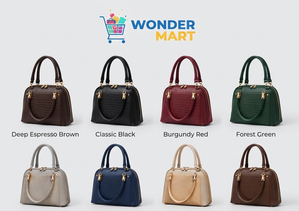 Side profile of the Aura Luxe Patent Box Bag showing the structured box design and scratch-resistant finish.