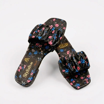 Stylish Flat Slippers Comfortable Daily Wear College University Footwear Women Pakistan