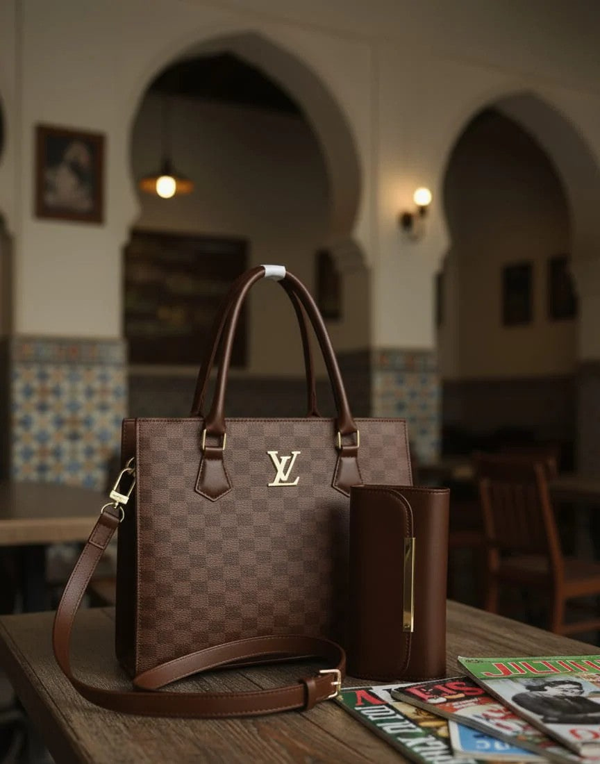 Stylish designer handbag for women showing structure and silhouette