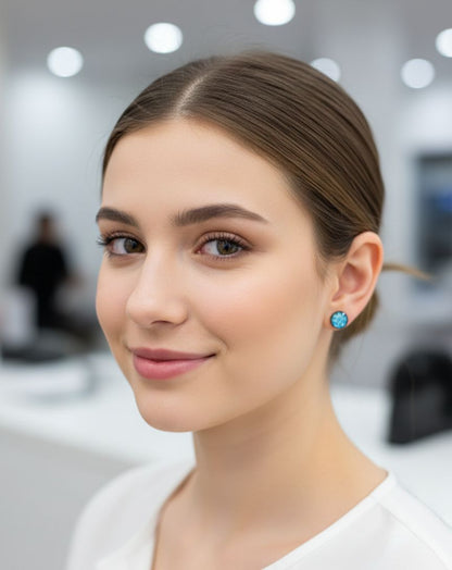 316L Stainless Steel Waterproof Stylish Stud Earrings – Premium Quality No Fake No Rust