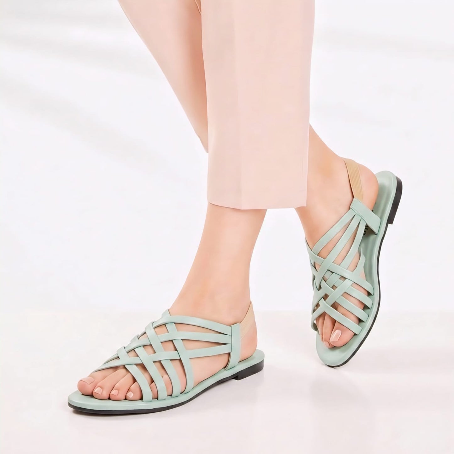 Ladies Stylish Flat Sandals 2026 – Comfortable Everyday Wear Shoes for Women
