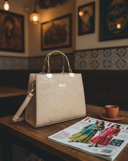 Wonder Mart luxury flower ladies handbag collection showcasing multiple color option