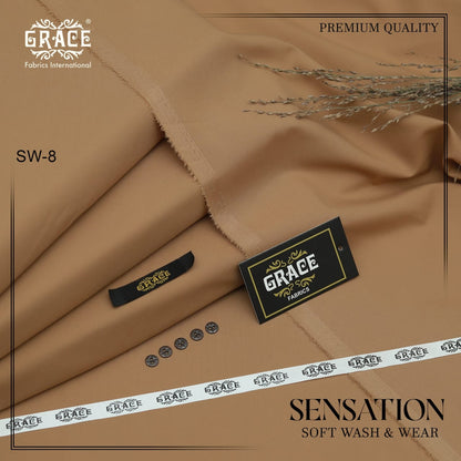 GRACE Tropical Eid Ul Fitr Special – Premium Microfiber PV Fabric Unstitched Suit 4 Meter