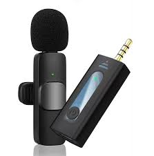 K35 Universal Wireless Lavalier Microphone for Camera, Speaker & Laptop | 2.4GHz Plug & Play Clip-on Mic | 360° Omnidirectional Noise Reduction | 10H Battery Life | Professional Mic for YouTube, Vlogging & Teaching