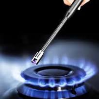 360° Flexible Electric Arc Lighter – USB Rechargeable, Windproof Plasma Lighter for Kitchen, Candles, & BBQ – Durable & Safe Flameless Lighter (Multicolor)