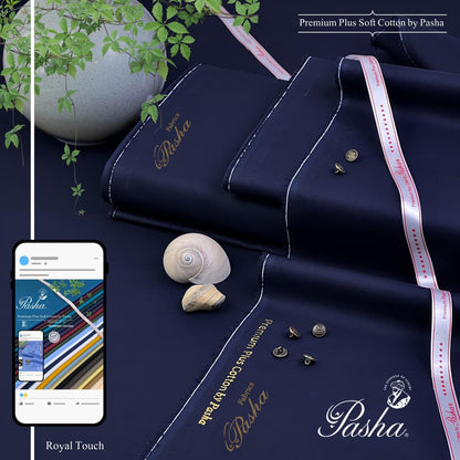 PASHA Premium Plus Soft Cotton Fabric – 100% Cotton Yarn | Summer Comfort 4.5 Meters